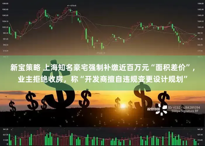 新宝策略 上海知名豪宅强制补缴近百万元“面积差价”，业主拒绝收房，称“开发商擅自违规变更设计规划”
