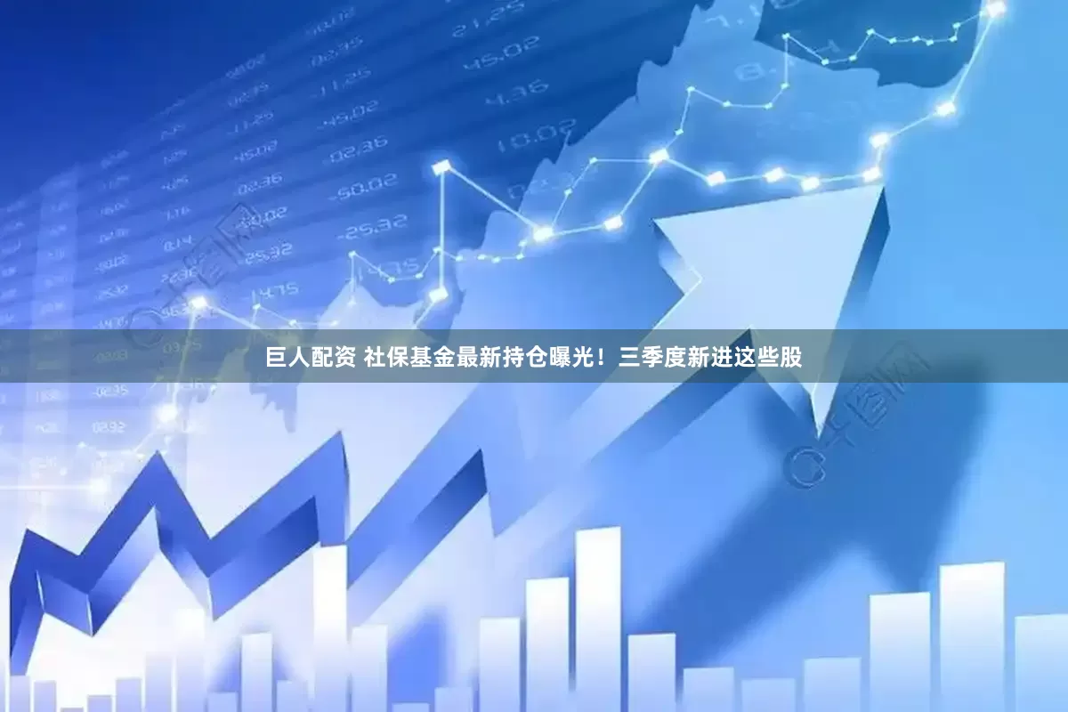 巨人配资 社保基金最新持仓曝光！三季度新进这些股